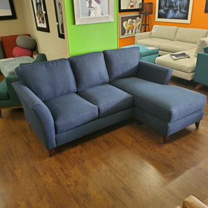 Floor Sample - 86" Aria Sofa w/Reversible Chaise