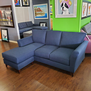 Floor Sample - 86" Aria Sofa w/Reversible Chaise